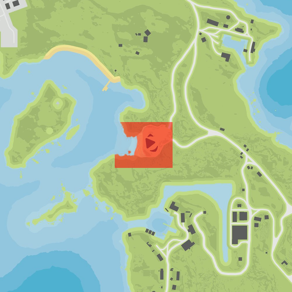 GTA Cayo Perico Island Size Compared To Full Los Santos Map