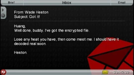 After doing this four times, Heston will send an e-mail telling to lose the heat and meet him.