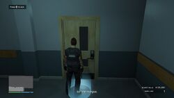 Exit the morgue.