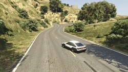 Coming to the junction with 