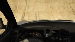 Driver's first-person view
