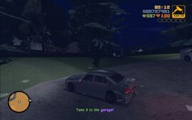 GangCarRoundUp-GTAIII-SS12.jpg (111 KB) After stealing the Sentinel, Claude is to deliver it to the garage.