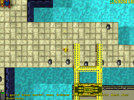 The contact tells the protagonist to answer the phone in Northwest New Guernsey.