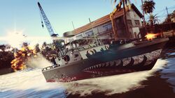 Kurtz 31 Patrol Boat.