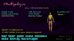 Martha Fokker in the character selection menu