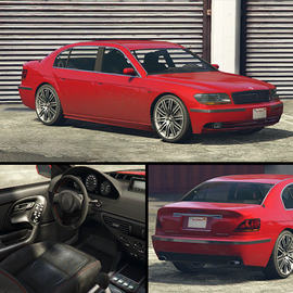 The Oracle XS on Southern San Andreas Super Autos.