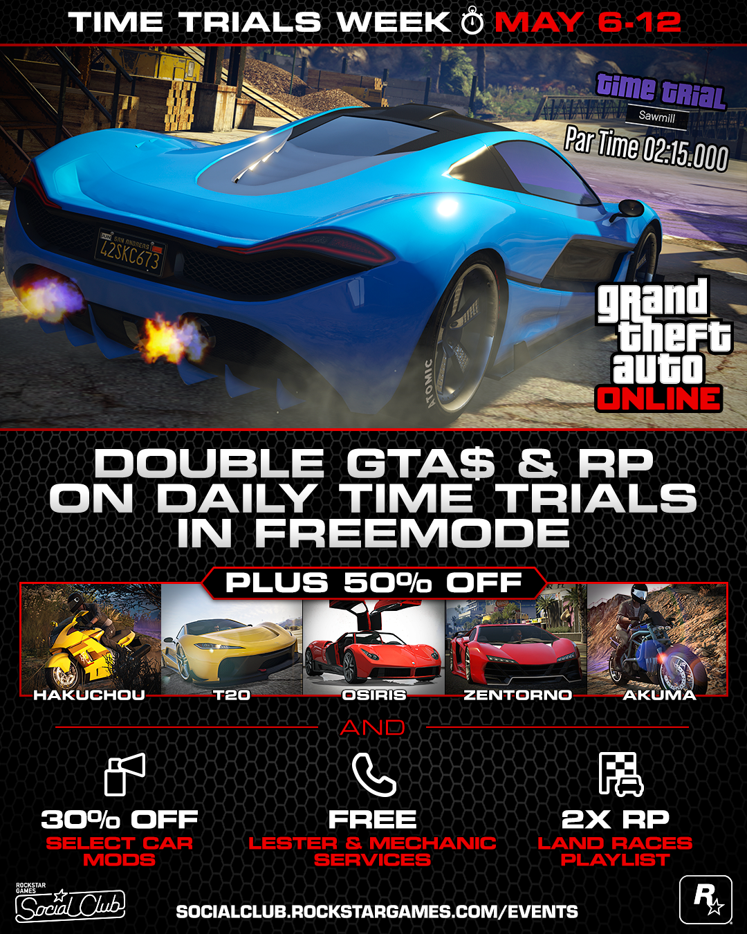 GTA Online Offers Free Car Until June 22, Double Rewards for Some  Activities - autoevolution