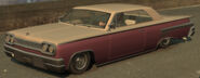 Elizabeta Torres' pink Voodoo "Have a Heart" in GTA IV (Rear view with trunk open, revealing corpses.).
