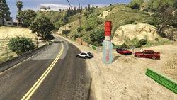 Hitting a Precision Drift next to some spectators