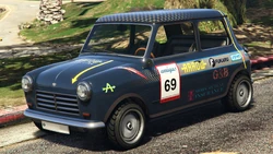 An  with the Arrow Gasoline livery