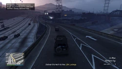 Merryweather are falling back and no longer using airstrikes as the crates have reached a densely populated area.