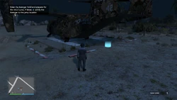 Enter the Avenger hold and prepare for the HALO jump. P Moss will fly the Avenger to the jump location.