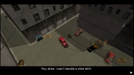 RatRace-GTACW-SS7.jpg (115 KB) Huang and Kenny finds another car in the alley.