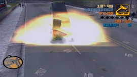 RC Bandit detonating
