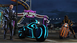 Tron legacy bike v.2.0 for GTA San Andreas