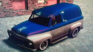 A uniquely colored Slamvan that sometimes appears in Gang Wars.