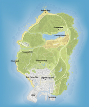 Locations of all Limousine Service transfers.