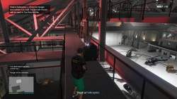 Hangar doors unlocked.