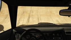 Driver's first-person view
