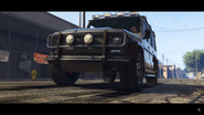 Reversing the Dubsta at high speed...