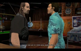 Tommy dismisses Mitch's talks of "being a part of a family" and tells him that he's already been a part of a family before and it didn't do him any good.