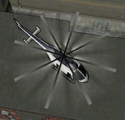 Police Maverick in the  port of GTA Chinatown Wars