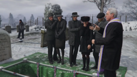 Prologue-GTAVe-AmandaAttendingMichaelsFakeBurial