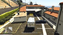 The drop-off location.