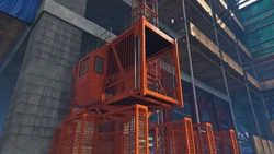 Using the elevator