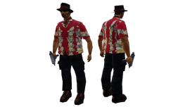 Unused "COL3" cutscene model.