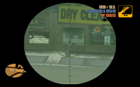 First-Person View (GTA3) (sniper rifle)