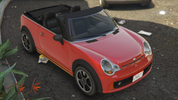 His Issi (Rear quarter view).