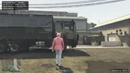 Enter the truck.