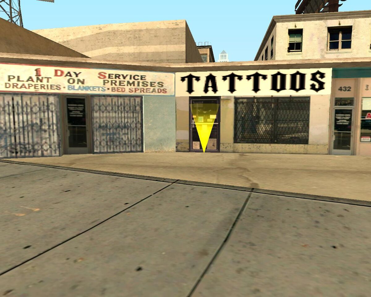 Cool Body Tattoo for GTA San Andreas