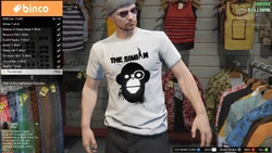 The Simian T-shirt.