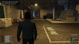 Instructions once entering the Bunker.