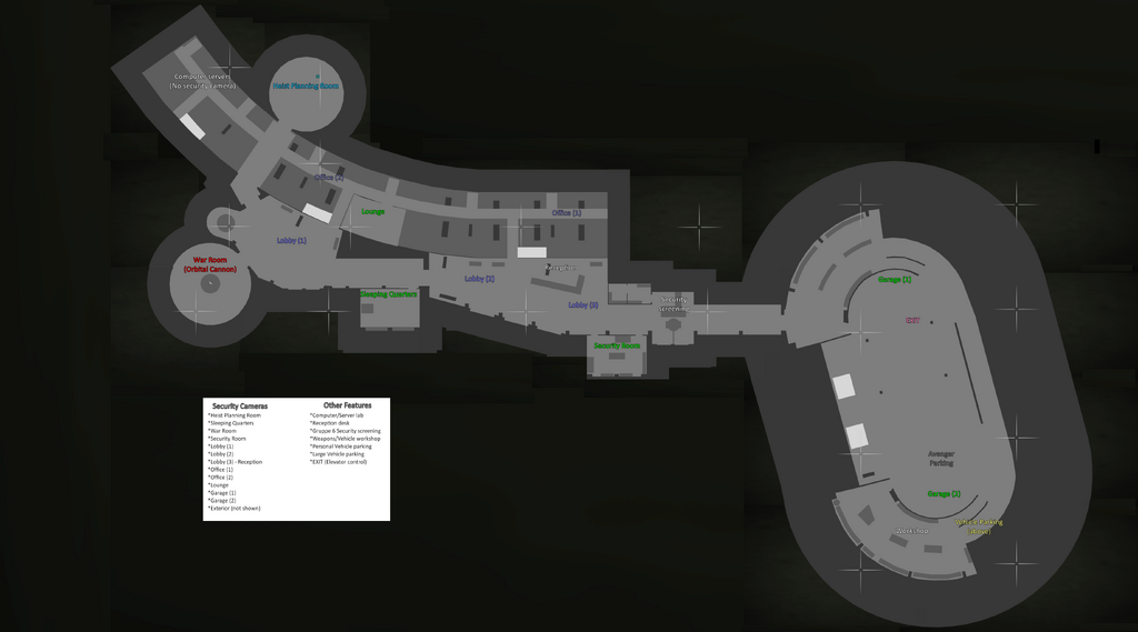 Facilities-GTAO-Floorplan Map Key