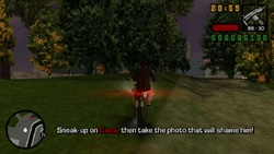 Sneak-up on Casa, then take the photo that will shame him!