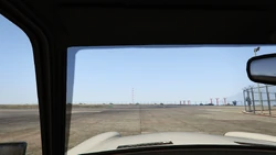 Driver's first-person view

