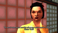 "The world takes such a terrible toll on your spirit wouldn't you agree, Mister Toni?"