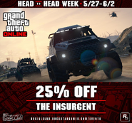 25% off the Insurgent.