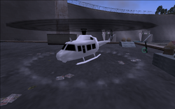 Civilian helicopter.