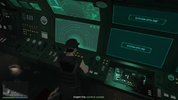 Insert the control codes.