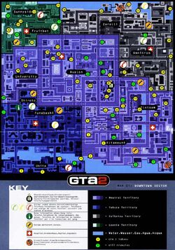 2 Maps From 2 GTA Games