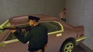 LeonMcAffrey-GTAIII-SilencetheSneak-InsideGarage.png (1.04 MB) 任务“杀人灭口”中麦卡弗里躲在公寓的车库里,受到持枪的LCPD警官保护