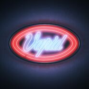 Vapid neon sign inside Arena Workshop.