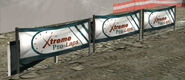 "Xtreme Pro-Laps" banners found on Mount Chiliad.