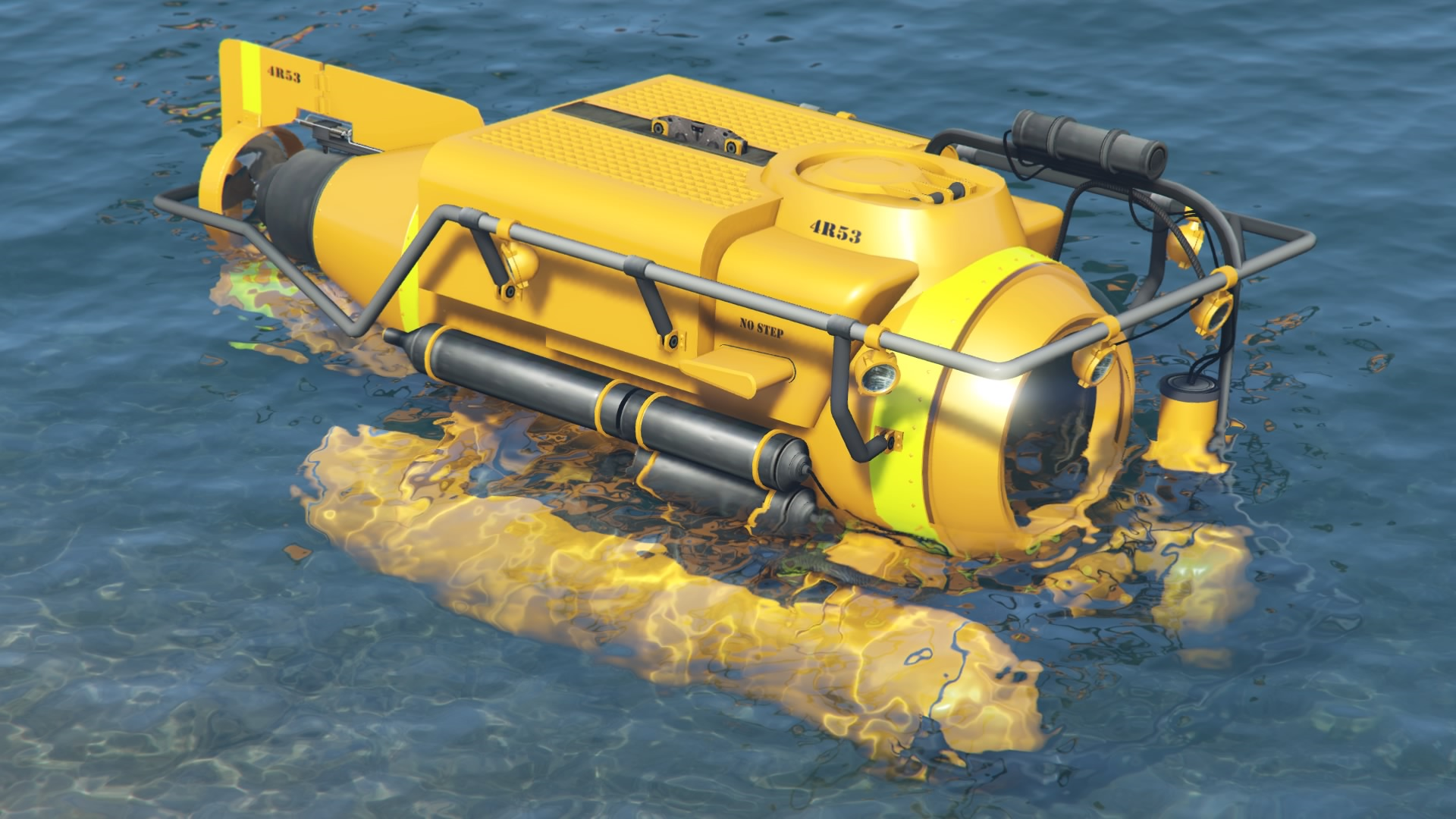 Submersível GTA 5 - screenshots, descrição e descrição do submarino