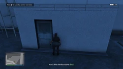 Hack the service room door