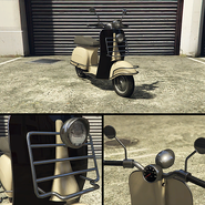 The Faggio Mod on Southern San Andreas Super Autos.